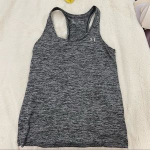 Gray under armour tank top